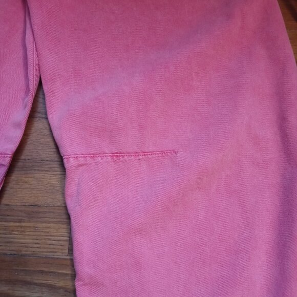 GAP mid rise ultra soft easy horseshoe jeans in sugar pink (L) - Picture 13 of 16